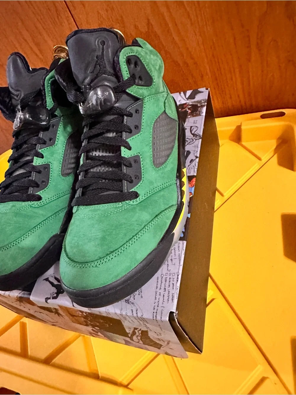 Air Jordan 5 Retro SE Oregon CK6631-307 Men Size 8.5